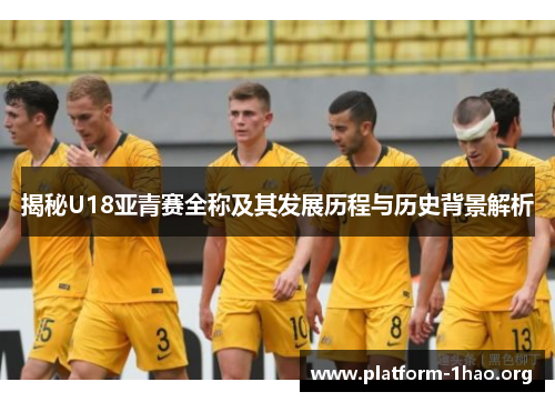 揭秘U18亚青赛全称及其发展历程与历史背景解析