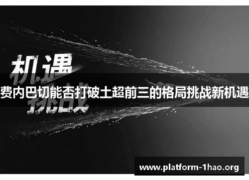 费内巴切能否打破土超前三的格局挑战新机遇 费内巴切能否打破土超前三的格局挑战新机遇